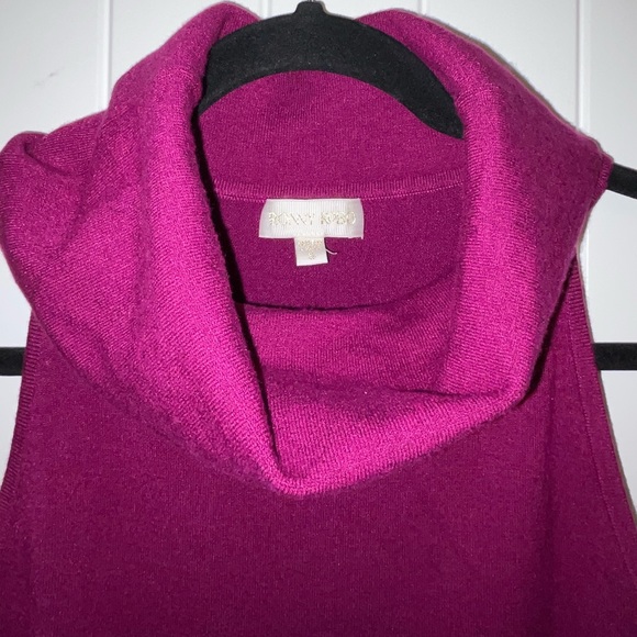 Ronny Kobo Acosta Maxi Cowl Neck Knit Fuschia Dress Size Small NWT - Picture 4 of 9